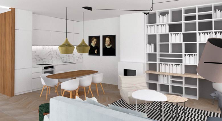amenagement appartement 3 pieces