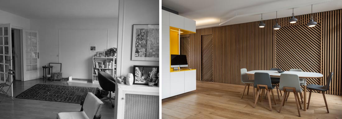 Rénovation d'un appartement 3 pièces par un architecte d ...