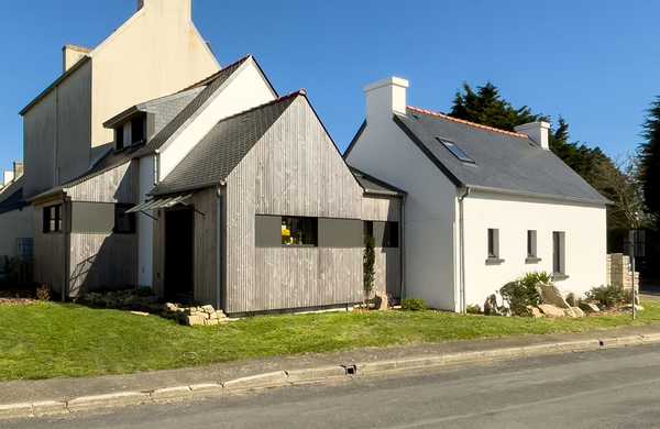 Rénovation d'un ensemble de trois bâtiments en pierre par un architecte en Gironde