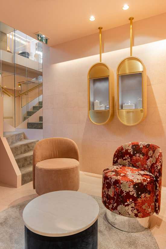 Aménagement d'une bijouterie par un architecte d'intérieur