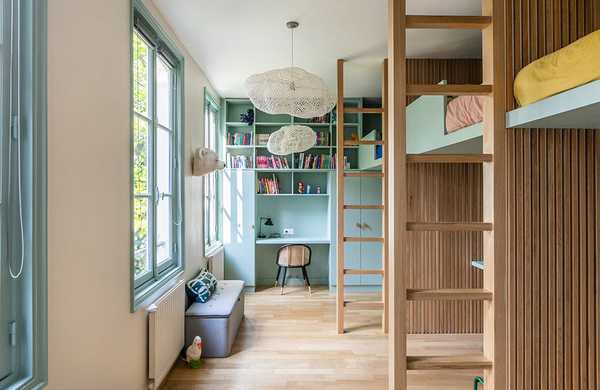Appartement confortable pour une grande famille rénové par un architecte d'intérieur