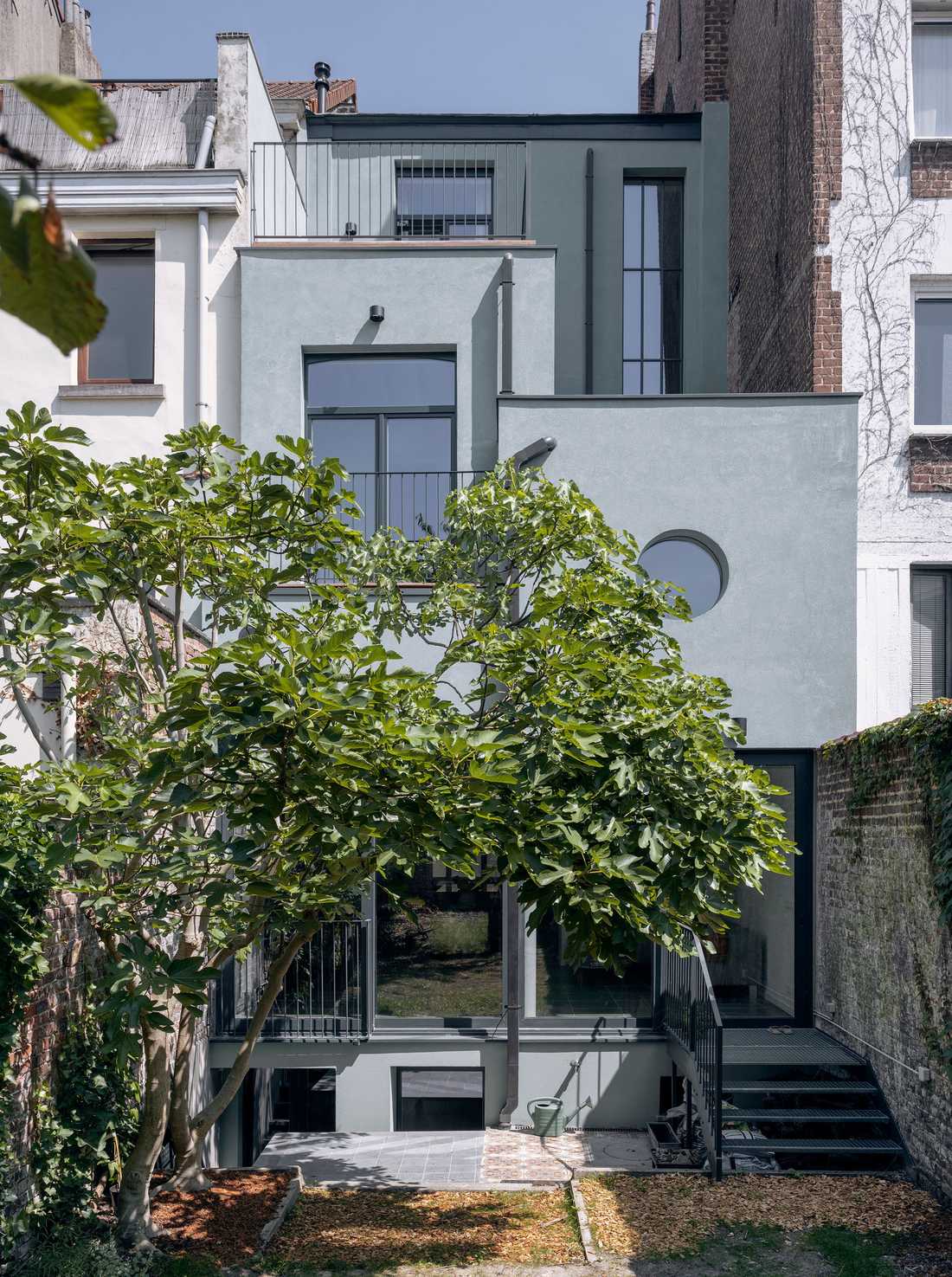 Extension of a town house by an architect in Bordeaux