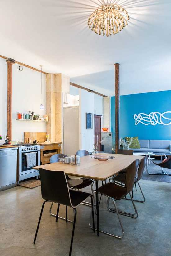 Makeover of a loft - apartment by an interior designer