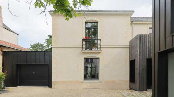 Extension of a town house made by an architect in Bordeaux