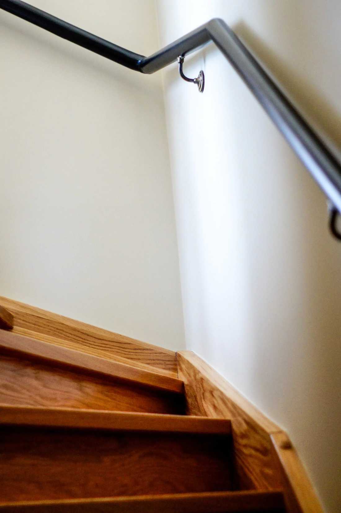 Escalier quart tournant dans un duplex rénové