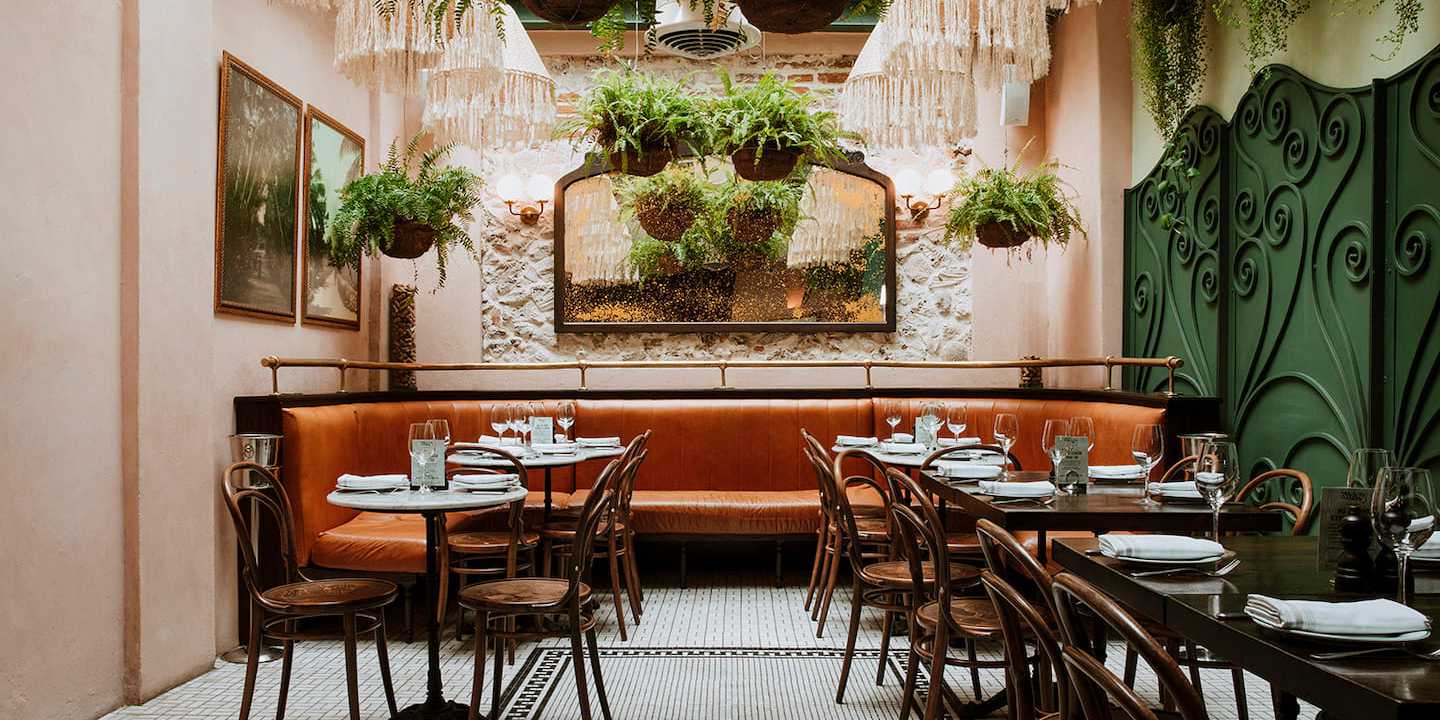 Aménagement intérieur d'un restaurant par un architecte à Bordeaux