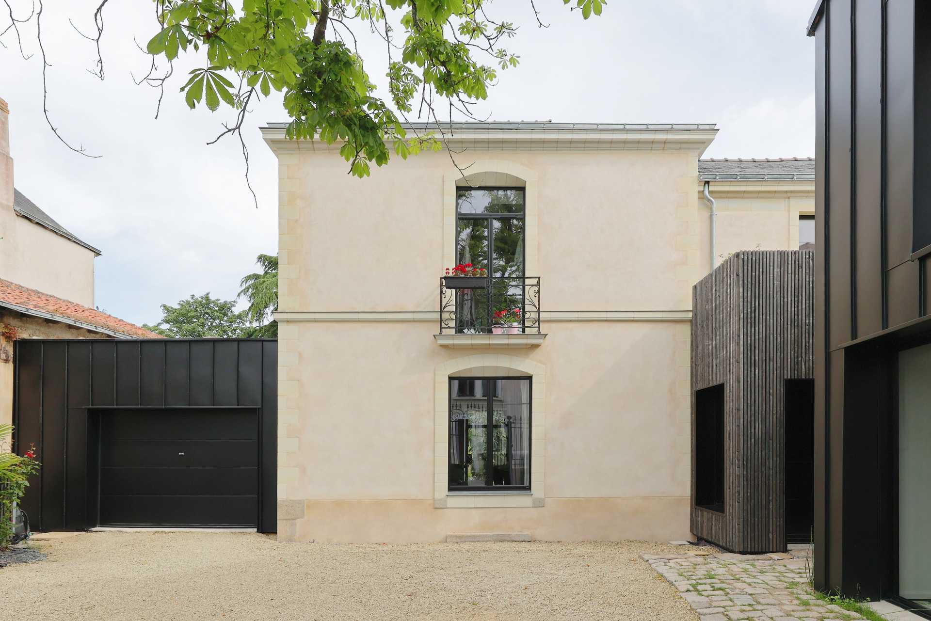 Extension d'une maison de ville réalisée par un architecte à Bordeaux