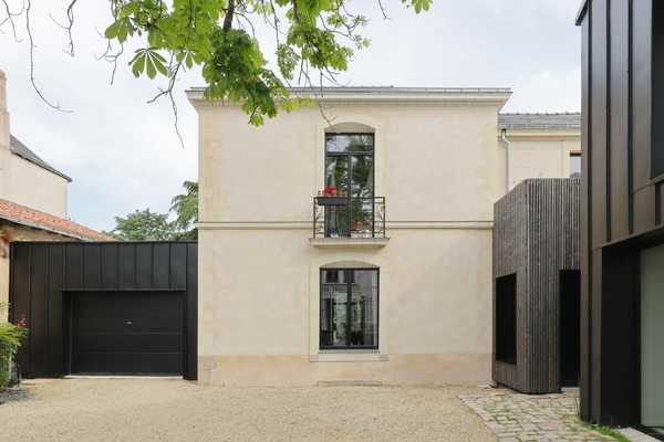Extension of a town house made by an architect in Bordeaux