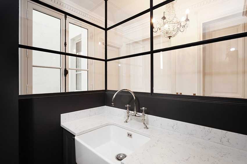 Salle de bain aménagée par un architecte d'intérieur à Bordeaux