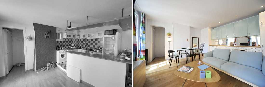 Aménagement d’un appartement à Bordeaux