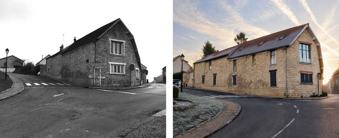 Rénovation d'un corps de ferme par un architecte en Nouvelle-Aquitaine