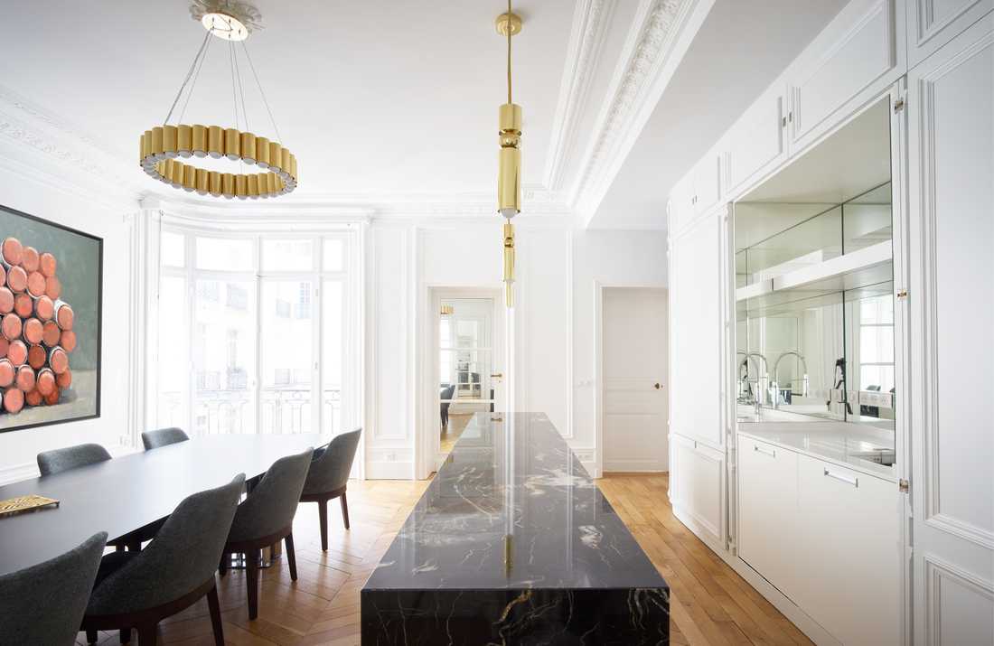 Redesign of Haussmannian apartment in Bordeaux