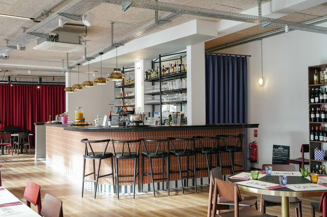 Restaurant/bar réalisé par un architecte à Bordeaux