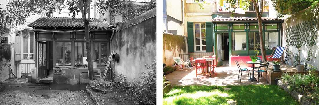 Rénovation du jardin d'une maison à Bordeaux
