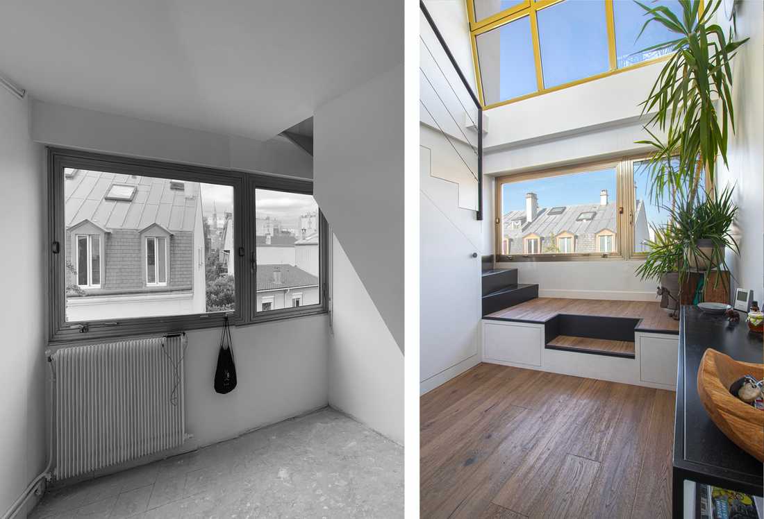Avant-Après : Rénovation d'un duplex par un architecte d'intérieur à Bordeaux