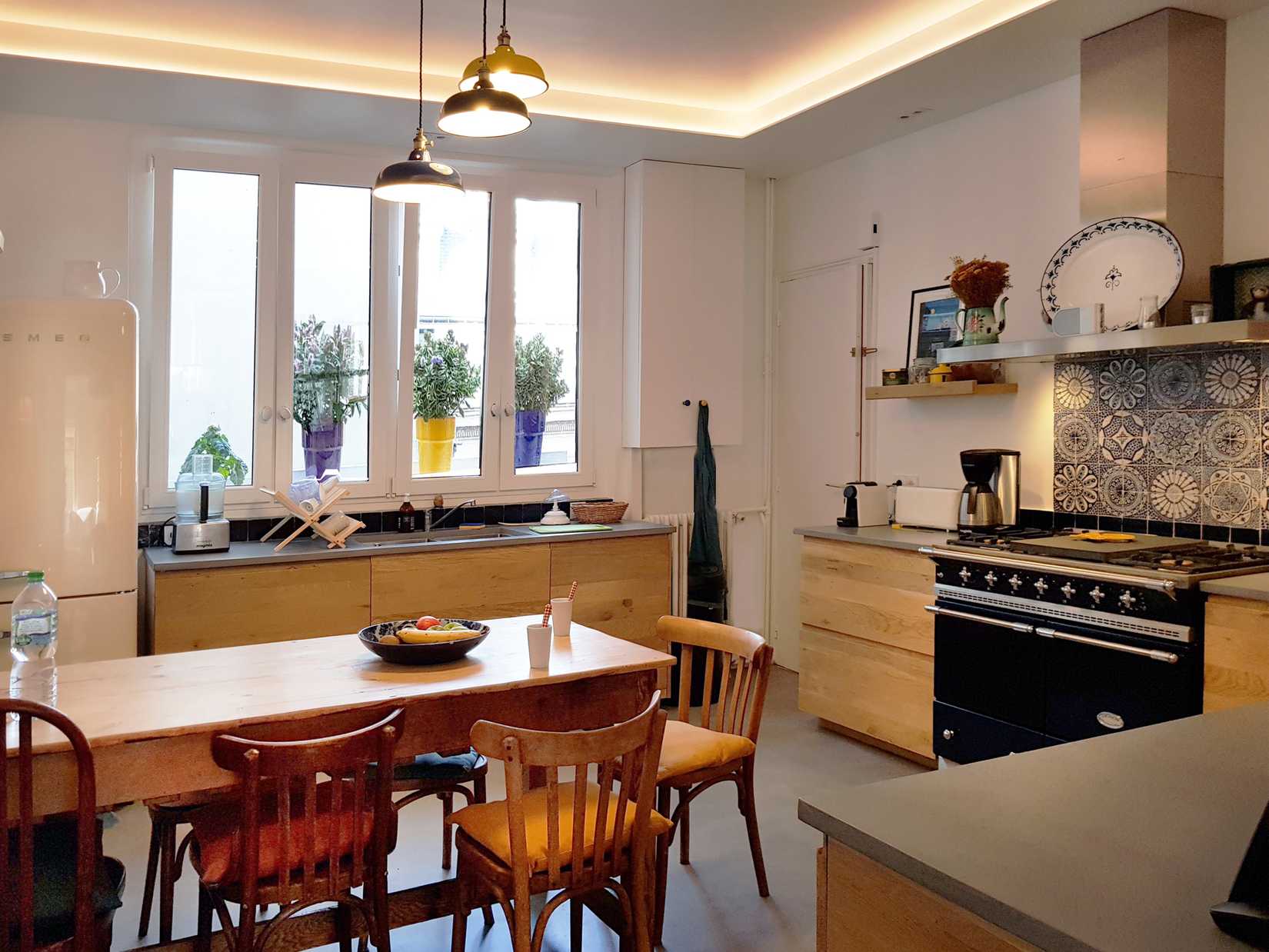 Modernization of a Haussmannian apartment by an interior designer