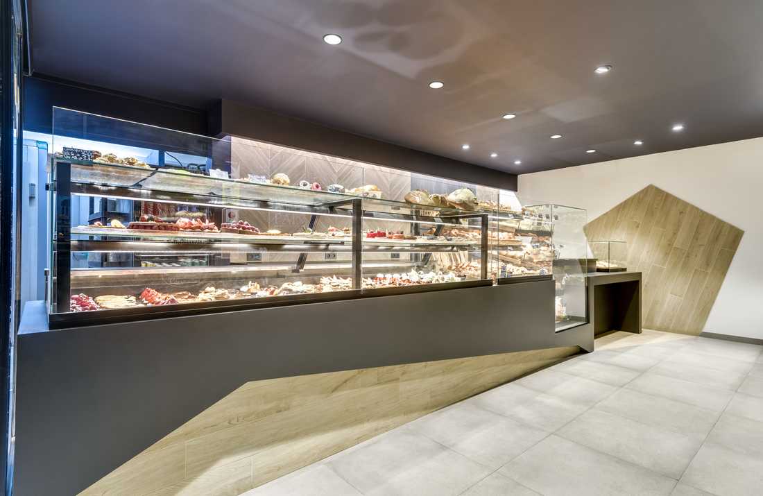 Rénovation intérieure d'une boulangerie à Bordeaux par un architecte d'intérieur