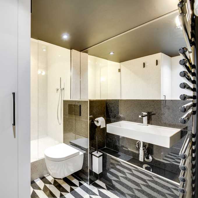 Salle de bain aménagée par un architecte exerçant à Bordeaux