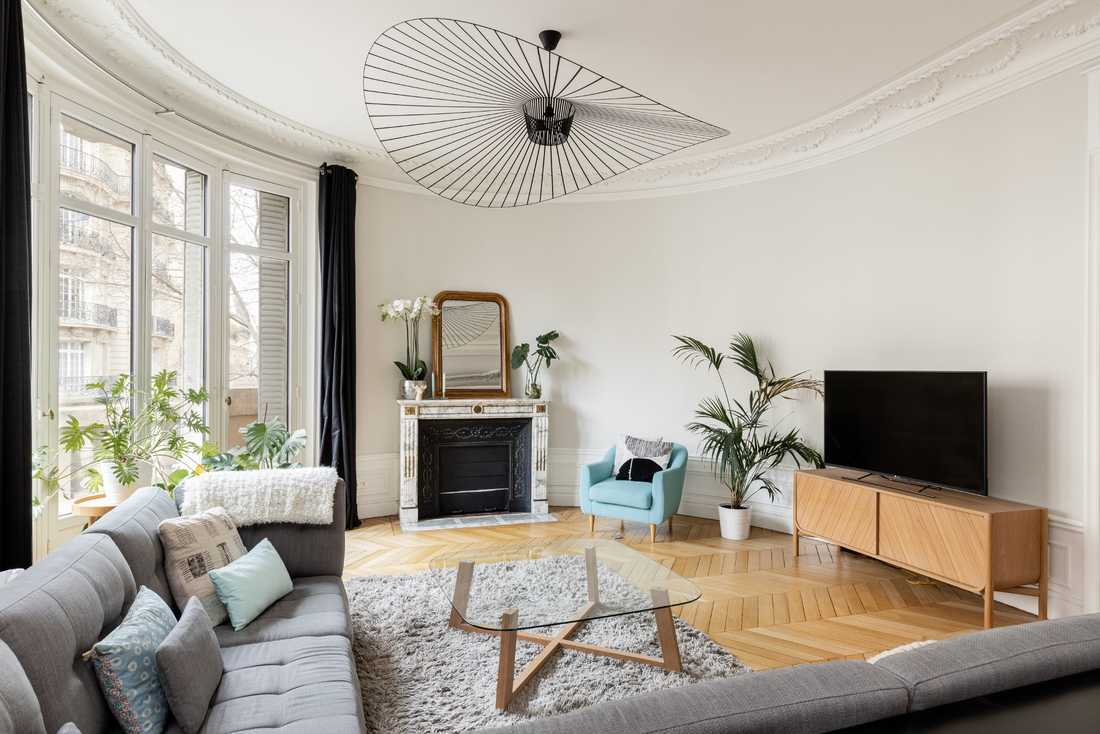 Rénovation interieure d'un appartement haussmannien vétuste