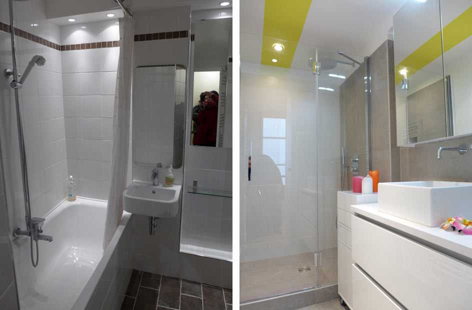 Rénovation d’une salle de bain par un architecte d’intérieur à Bordeaux
